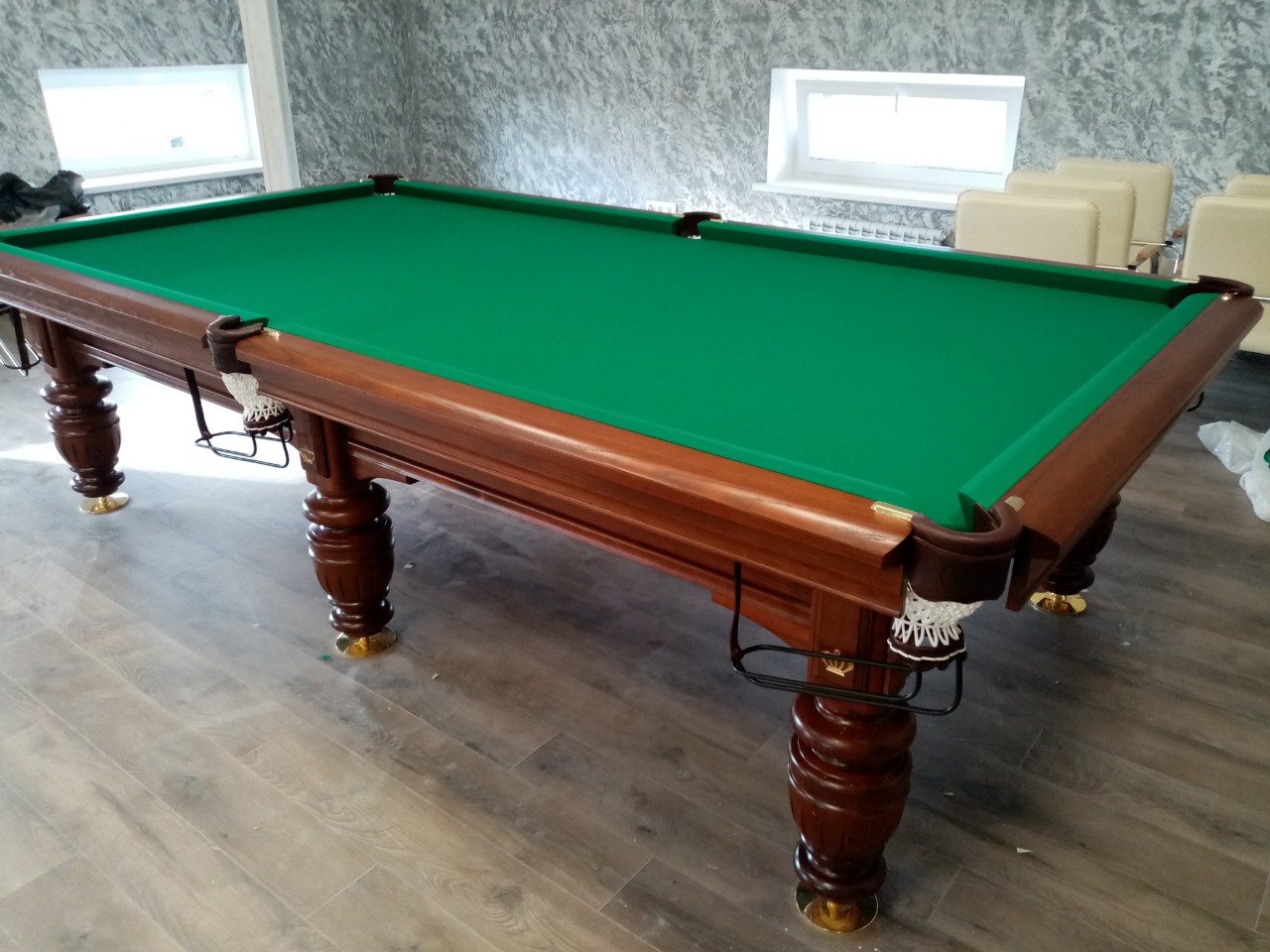 Сборка бильярдного стола Атос 10ф