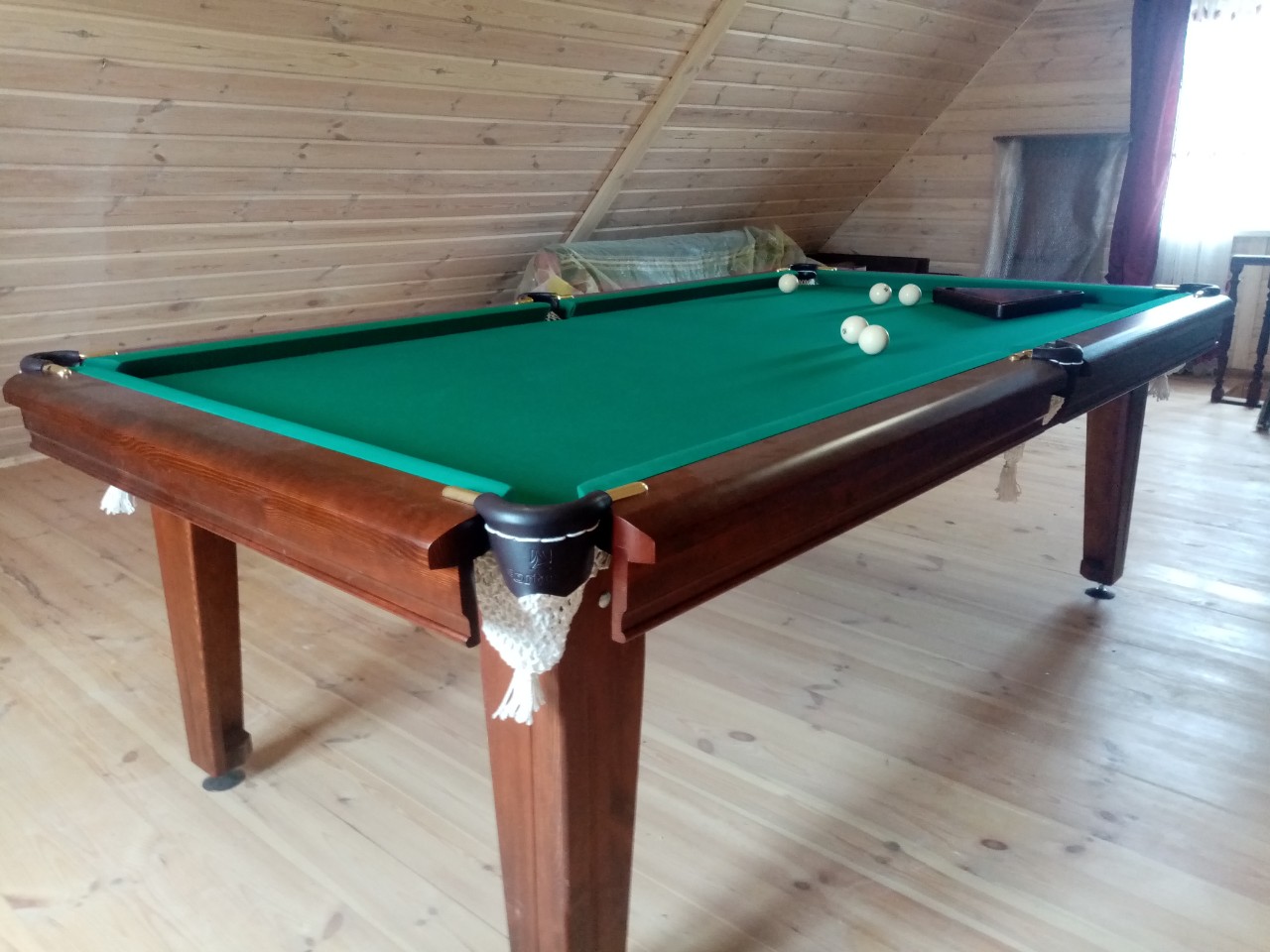 Сборка бильярдного стола Мичиган 8 футов