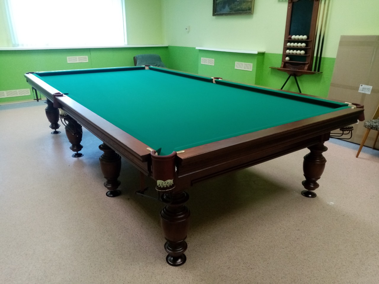 Сборка бильярдного стола Виконт 12 футов